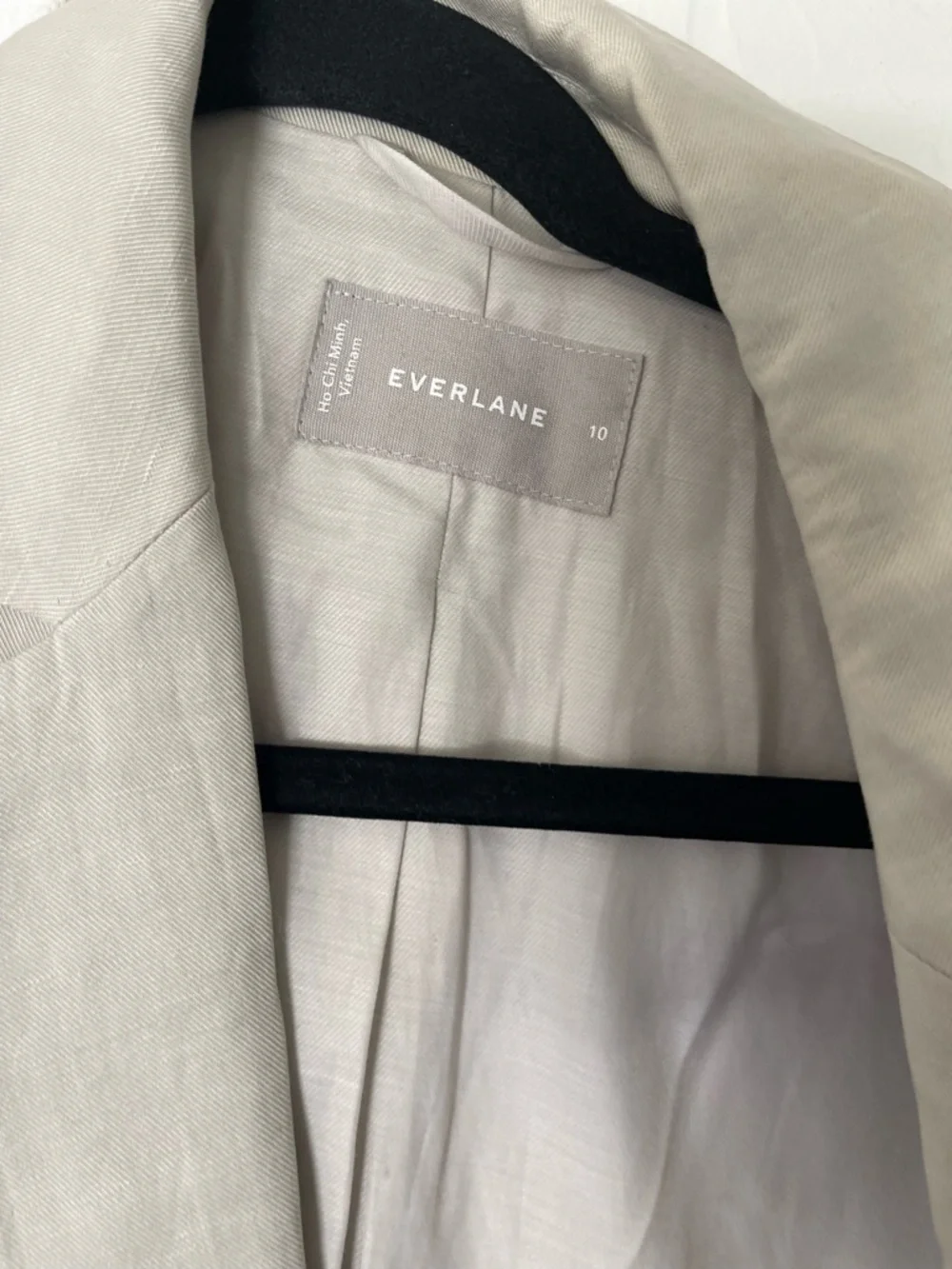 Everlane Linen Blend Blazer